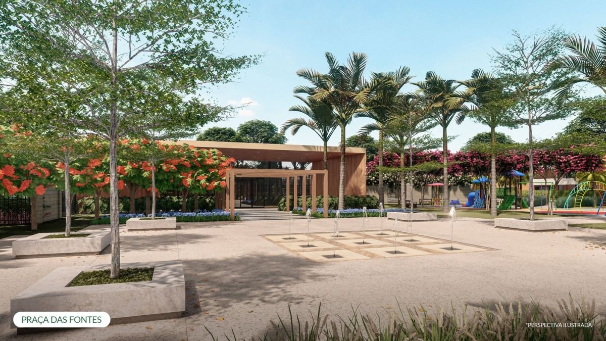 Praça das fontes